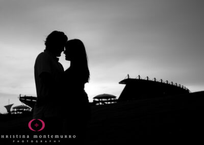 Tasia and Justin’s engagement session on the North Shore