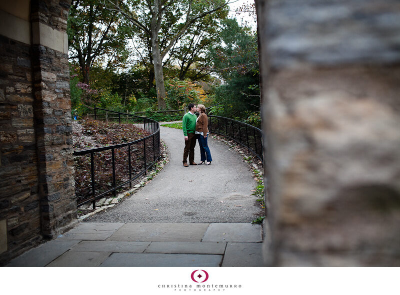 Frick Park Fall Engagement Session Photos Pittsburgh