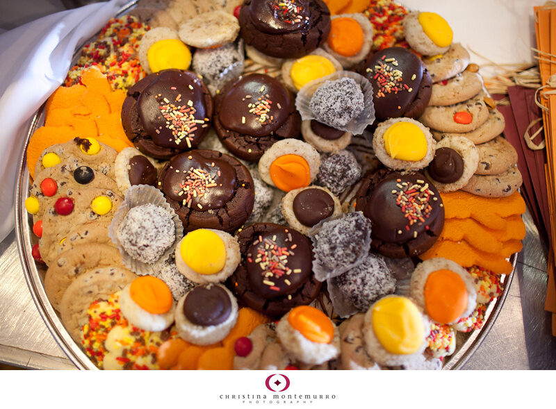 Pittsburgh cookie table - fall theme fall colors Bethel Bakery