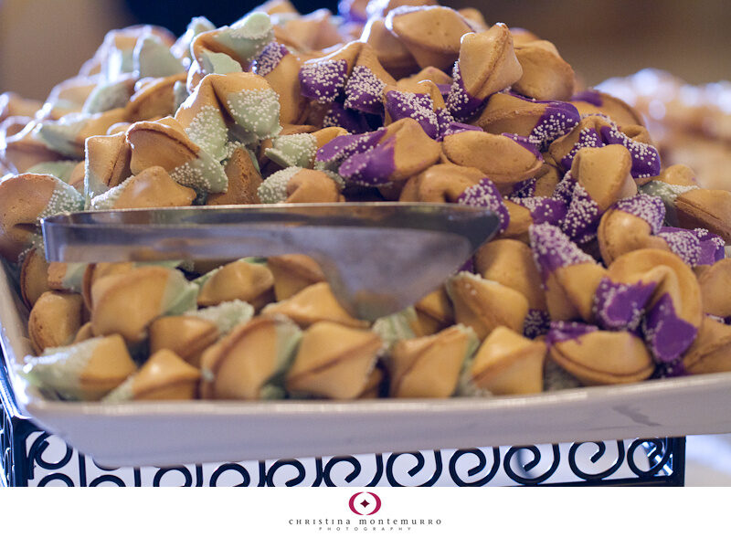 purple fortune cookies