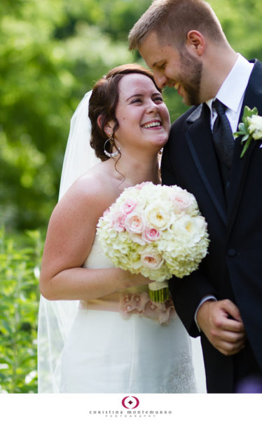 Bridget Sean Wedding Photos Robin Hill Park Moon Pittsburgh white roses pink roses white hydrangea