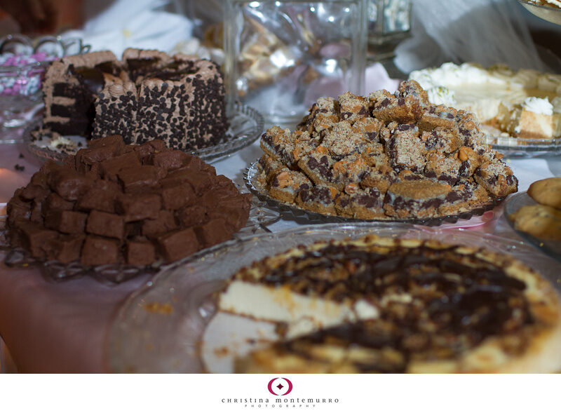 Bridget Sean Pittsburgh Wedding Photographer Dessert Table