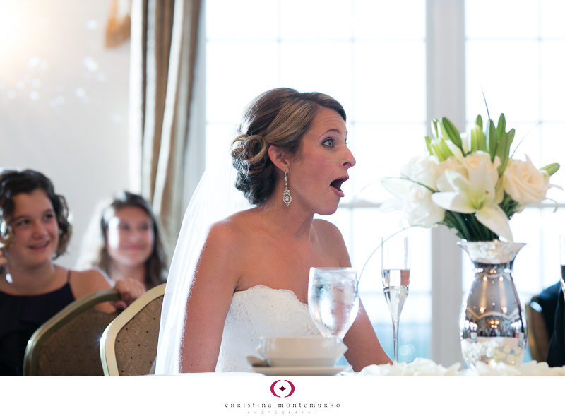 Lindsey Dan Maid of Honor Toast Twelve Oaks Mansion Wedding Cranberry