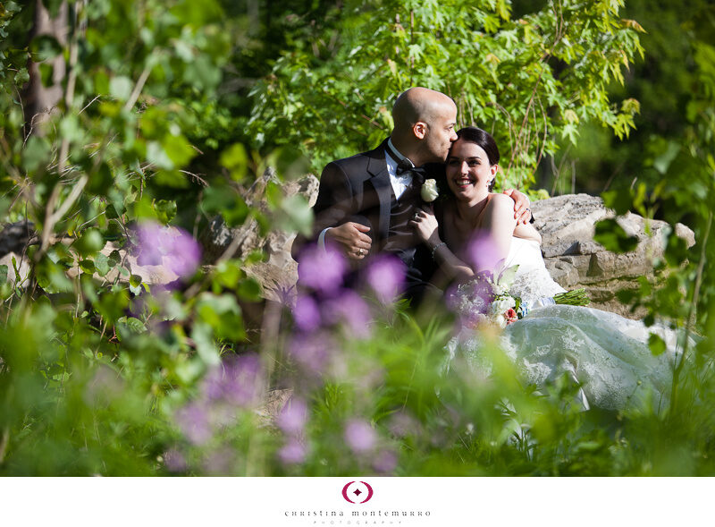 Bride and groom portrait Bella Sera Pittsburgh Wedding Photography