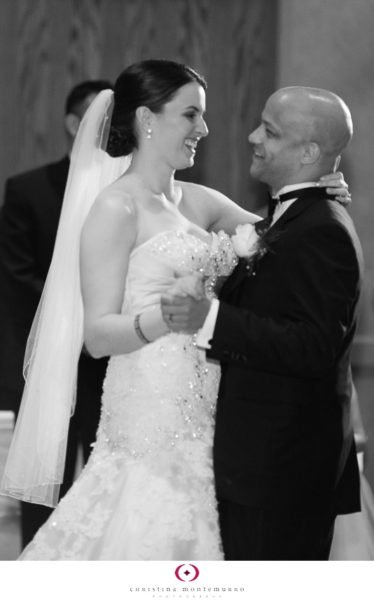 Bride and groom first dance Bella Sera Pittsburgh Wedding Photography