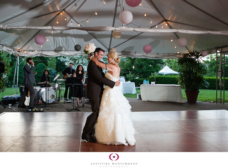 Phipps Conservatory Outdoor Garden Wedding Reception