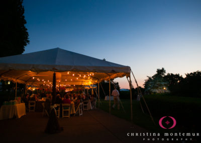 Phipps Outdoor Garden at Dusk