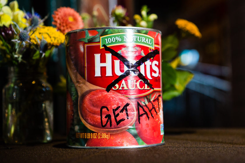 Hunt's Sauce Can Get Aht