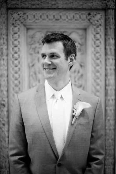 Groom Portrait in the Hall of Architecture